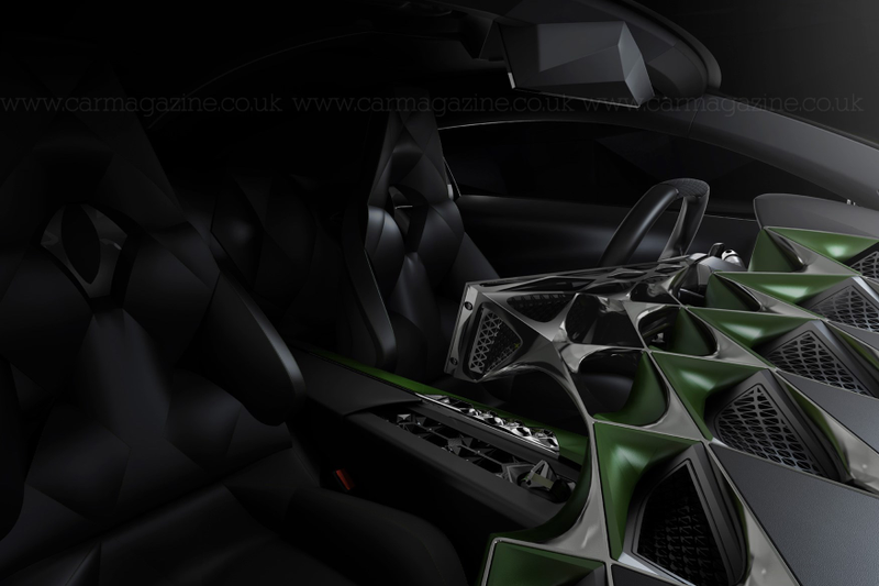 Illustration for article titled It Took 800 Hours To Design This 400 HP Electric Concept Car's Interior Alone